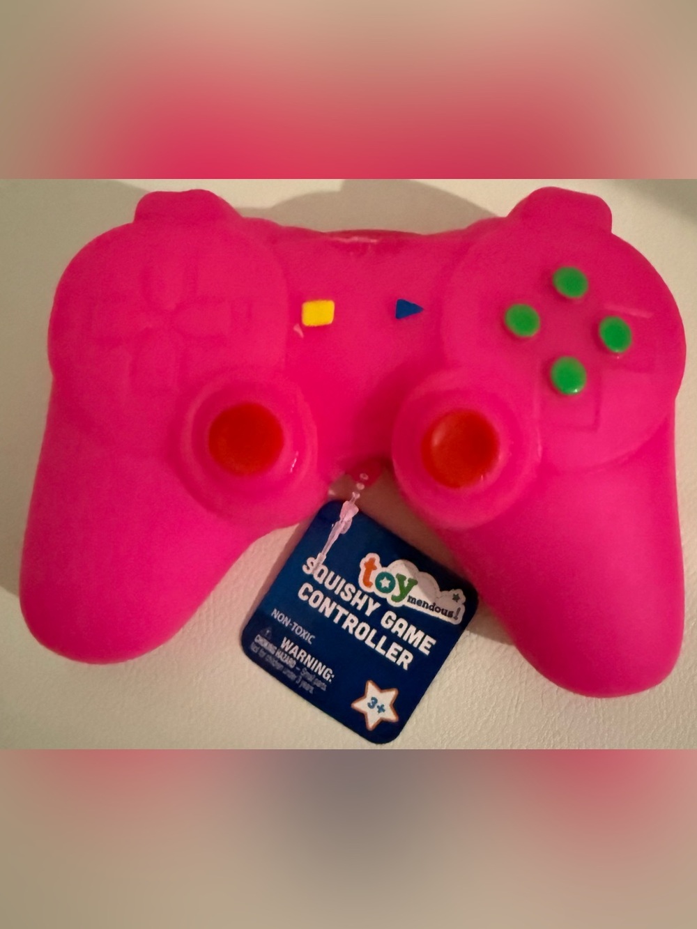 SUNNY DAYS SQUISHY GAME CONTROLLER PINK ORIGINAL VIRAL TOYMENDOUS TOY NWT RARE!
